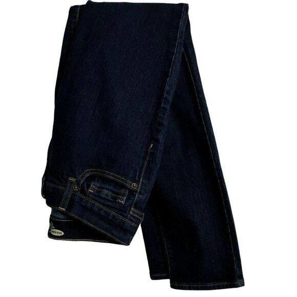 Old Navy The Sweet Heart Skinny Straight Leg Jeans Sz 4 Dark Wash Cotton Stretch - Picture 1 of 8